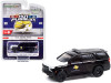 2021 Chevrolet Tahoe Police Pursuit Vehicle Black with White Hood "Texas Highway Patrol" "Hot Pursuit" Series 1/64 Diecast Model Car by Greenlight