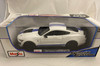 1/18 Maisto 2020 Ford Mustang GT500 (White with Blue Stripes) Diecast Car Model