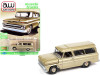 1966 Chevrolet Suburban Saddle Tan Metallic "Muscle Trucks" Limited Edition to 14600 pieces Worldwide 1/64 Diecast Model Car by Autoworld