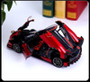 1/18 LCD Pagani Huayra BC Roadster (Red & Black) Diecast full open