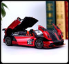 1/18 LCD Pagani Huayra BC Roadster (Red & Black) Diecast full open