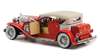 1/18 Greenlight Duesenberg II SJ (Red with White Top) Diecast Car Model
