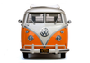 1/12 Sunstar 1962 Volkswagen Samba Bus (Orange & Beige) Diecast Car Model