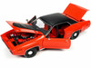 1/18 Auto World 1971 Plymouth GTX Hardtop (V2 Tor Red with Black Roof & Air Grabber Hood) Diecast Car Model