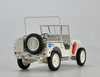 1/18 Welly FX Classic Jeep Willys M151 WW2 Quarter 1/4 Ton Army Truck (White) Diecast Car Model