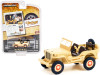 1945 Willys MB Jeep Cream "The Universal Jeep" "Vintage Ad Cars" Series 5 1/64 Diecast Model Car by Greenlight