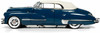 1/18 Auto World 1947 Cadillac Series 62 Soft Top (Beldon Blue with Tan Top) Diecast Car Model