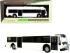 Proterra ZX5 Battery-Electric Transit Bus Blank White "The Bus & Motorcoach Collection" 1/87 (HO) Diecast Model by Iconic Replicas