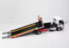 1/18 Tiny Hino 300 World Champion Flatbed Tow Truck with Lights Diecast Car Model