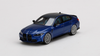 1/43 TSM Model BMW M3 Competition (G80) Portimao Blue Metalic Resin Car Model