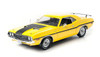 1/18 Greenlight 1970 Dodge Challenger R/T NCIS (Yellow) Diecast Car Model