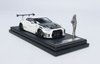 1/43 Ignition Model LB-WORKS Nissan GT-R R35 Type 2 with Mr. Katon Metal Figurine