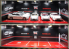 1/18 Nissan GTR Nismo Theme 5 Car Garage Parking Diorama Scene w/ Lights (car model not included)