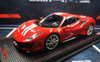 1/18 MR Collection Ferrari 488 Pista (Rosso Corsa Red) Resin Car Model