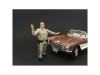 Highway Patrol Officer Directing Traffic Figurine / Figure For 1/18 Models by American Diorama