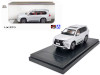 Lexus LX570 with Sunroof Silver 1/64 Diecast Model Car by LCD Models