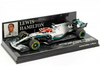 1/43 Minichamps Lewis Hamilton Mercedes-AMG F1 W10 #44 Monaco GP F1 World Champion 2019 Car Model