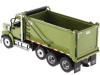 Western Star 49X SBFA OX Bodies Stampede Dump Truck Olive Green Metallic "Transport Series" 1/50 Diecast Model by Diecast Masters