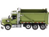 Western Star 49X SBFA OX Bodies Stampede Dump Truck Olive Green Metallic "Transport Series" 1/50 Diecast Model by Diecast Masters