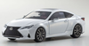 1/43 Kyosho Lexus RC350 F Sport (White with Black Trim) Car Model