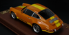 1/18 Delicate Model Porsche 911 Singer 964 (Light Brown with Yellow Stripe) Resin Car Model