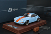 1/18 Delicate Model Porsche 911 Singer 964 (Gulf Light Blue with Orange Strip) Resin Car Model