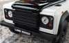 1/24 Welly Land Rover Defender Fire Ice (White) Diecast Car Model