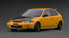 1/18 Ignition Model Honda CIVIC (EK9) Type R Yellow Resin Car Model 