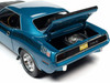 1/18 Auto World 1970 Plymouth AAR Cuda 340 6-Pack (Blue) Diecast Car Model