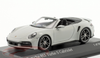 1/43 Minichamps 2020 Porsche 911 (992) Turbo S Convertible (Chalk Grey) Car Model