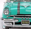 1/18 Sunstar 1955 Pontiac Star Chief Closed Convertible (Blue) Diecast Car Model