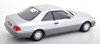 1/18 KK-Scale 1992 Mercedes-Benz 600 SEC (C140) (Silver) Diecast Car Model