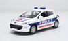 1/43 Norev Peugeot 308 Police Car Diecast Car Model