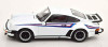 1/18 KK-Scale 1976 Porsche 911 (930) Turbo 3.0 (White with Martini Livery) Diecast Car Model