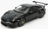 1/18 Minichamps 2019 Porsche 911 (991.2) GT3 RS Weissach Package (Black with Silver Rims) Car Model Limited 111 Pieces