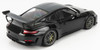 1/18 Minichamps 2019 Porsche 911 (991.2) GT3 RS Weissach Package (Black with Silver Rims) Car Model Limited 111 Pieces