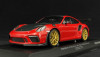 1/18 Minichamps 2019 Porsche 911 (991.2) GT3 RS Weissach Package (Guards Red with Golden Rims) Car Model Limited 111 Pieces