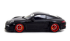1/12 Minichamps Porsche 911 (991) R (Black with Red Wheels) Car Model