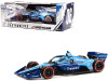 Dallara IndyCar #06 Helio Castroneves "Transcard" Meyer Shank Racing (Road Course Configuration) "NTT IndyCar Series" (2021) 1/18 Diecast Model Car by Greenlight