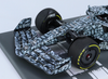 1/18 Minichamps 2022 Formula 1 Zhou Guanyu Alfa Romeo C42 Formula 1 Test Barcelona Car Model
