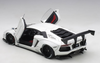 1/18 AUTOart LIBERTY WALK LB-WORKS LAMBORGHINI AVENTADOR (WHITE) Diecast Car Model