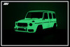 1/18 Motorhelix Mercedes-Benz G63 AMG (Noctilucence Green) Resin Car Model Limited 66 Pieces