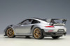 1/18 AUTOart Porsche 911 (991.2) GT2 RS Weissach Package (GT Silver) Car Model