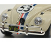 1/12 Schuco Volkswagen VW Beetle Rallye #53 Herbie (Cream White) Diecast Car Model