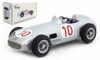 1/18 iScale 1955 Mercedes-Benz W196 #10 Winner Juan Manuel Fangio Belgian GP World Champion Diecast Car Model