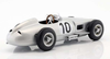 1/18 iScale 1955 Mercedes-Benz W196 #10 2nd Juan Manuel Fangio British GP World Champion Formula 1 Diecast Car Model