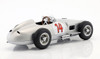 1/18 iScale 1955 Stirling Moss Mercedes-Benz W196 #14 2nd Belgian GP Formula 1 Diecast Car Model