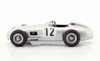 1/18 iScale 1955 Stirling Moss Mercedes-Benz W196 #12 Winner British GP Formula 1 Diecast Car Model