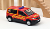1/43 Norev 2019 Peugeot Rifter Fire Department Diecast Car Model
