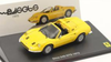 1/43 Altaya 1972 Ferrari Dino 246 GTS (Yellow) Car Model